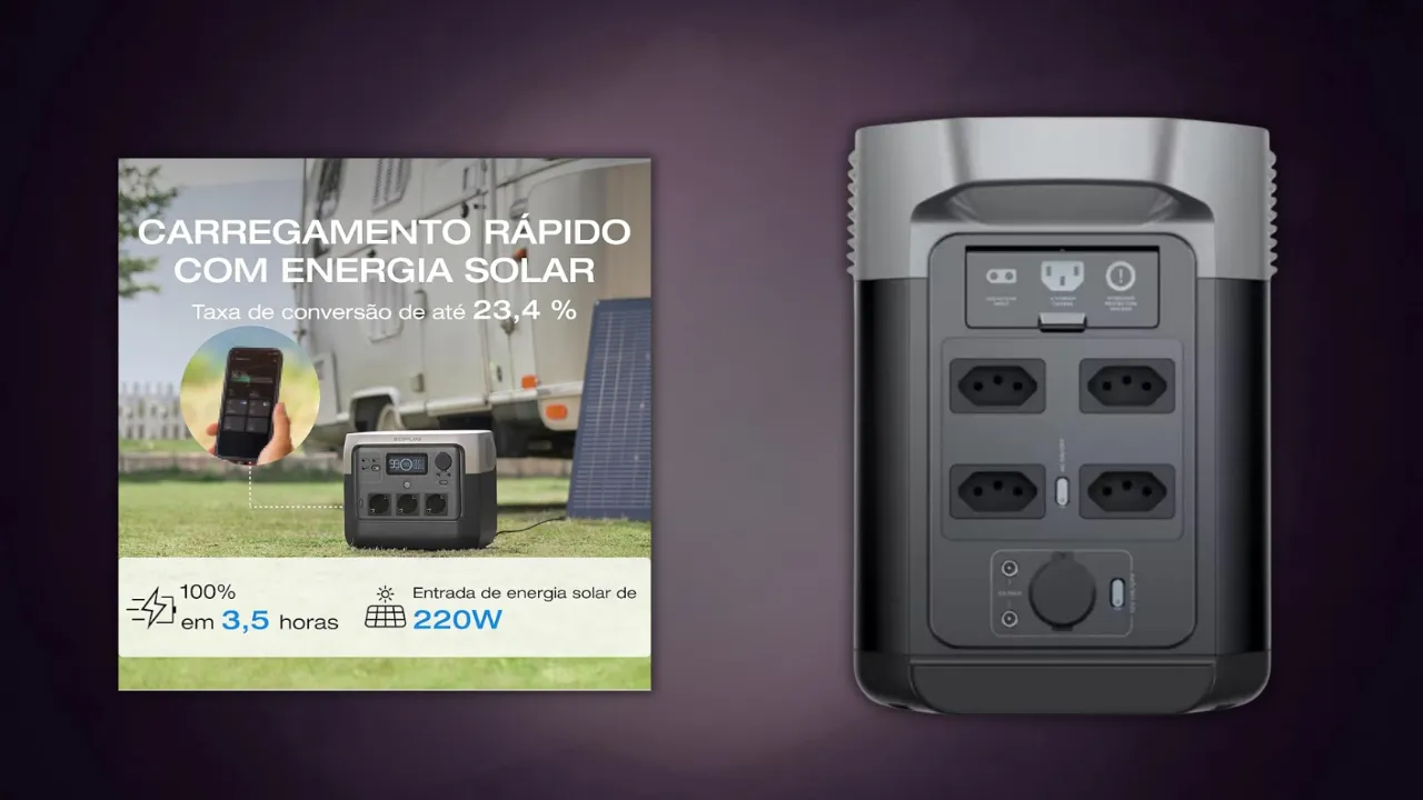 EcoFlow Brasil: Onde Comprar Gerador Com Garantia