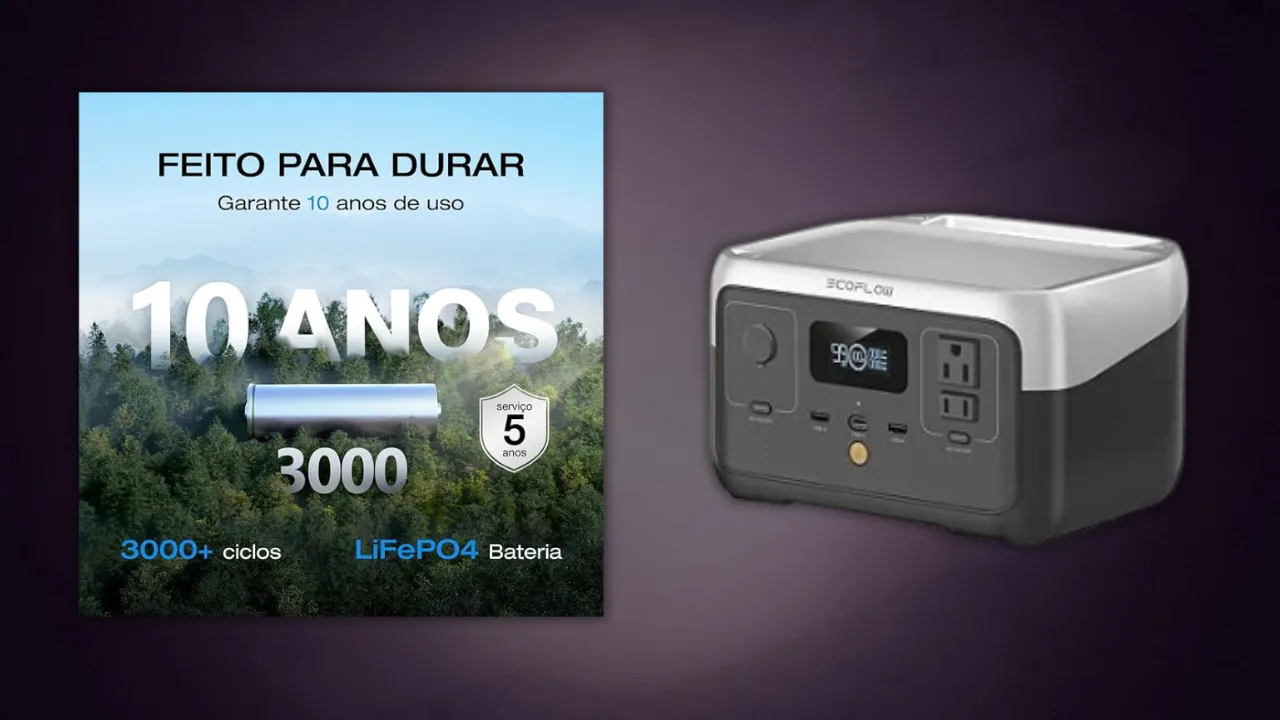 Benefícios do gerador portátil EcoFlow Delta Pro