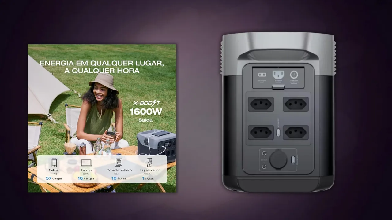 Compra segura de geradores EcoFlow com garantia oficial